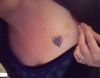 celtic heart chest tattoos
